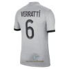 Officiële Voetbalshirt Paris Saint-Germain Verratti 6 Uit 2022-23 - Heren